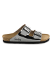 Sunbay Slippers "Trefle" zilverkleurig
