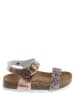 Sunbay Sandalen "Hibiscus" in Roségold