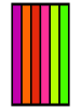 Le Comptoir de la Plage Strandtuch "Happy" in Bunt - (L)175 x (B)100 cm