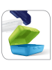 Emsa Voorraaddoos "Variabolo" groen/lichtblauw/blauw - (B)16 x (H)7 x (D)11 cm