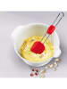 Dr. Oetker Siliconen roerlepel "Flexxibel" rood - (L)26,5 cm