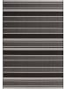 NORTHRUGS Dywan zewnętrzny "Strap" w kolorze czarnym