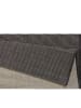 NORTHRUGS Indoor-/ Outdoor-Teppich "Match" in Schwarz