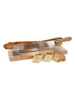 COOK CONCEPT Krajalnica w kolorze beżowym do chleba - 37,5 x 10 cm