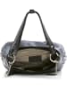 Anna Morellini Leder-Schultertasche "Mia" in Schwarz - (B)30 x (H)20 x (T)8 cm