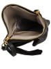 Florence Bags Leder-Umhängetasche "Castagno" in Schwarz - (B)18 x (H)20 x (T)2 cm