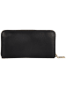 Florence Bags Leder-Geldbörse "Dole" in Schwarz - (B)20 x (H)10 x (T)2 cm