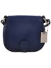Florence Bags Leren schoudertas "Gisstel" donkerblauw - (B)19 x (H)17 x (D)5 cm