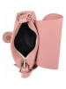 Florence Bags Leder-Umhängetasche "Gisstel" in Rosa - (B)19 x (H)17 x (T)5 cm