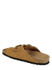 BAYTON Leren slippers "Atlas" lichtbruin