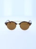 Ray Ban Męskie okulary przeciwsłoneczne w kolorze brązowo-czarnym