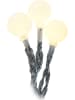 Best Season Solarna girlanda LED "Balls" w kolorze białym - dł. 675 cm