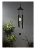 STAR Trading Solarne dzwoneczki LED "Windy" w kolorze czarnym - wys. 70 cm