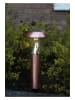 STAR Trading Solarna lampa ogrodowa LED "Napoli" w kolorze miedzianym - wys. 36 cm