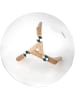 THE HOME DECO FACTORY 2er-Set: Beistelltische in Natur/ Transparent