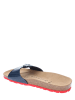 BACKSUN Slippers "Paris" donkerblauw