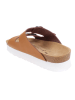 BACKSUN Slippers lichtbruin