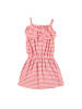 Marc O'Polo Junior Jurk abrikooskleurig/wit