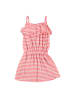 Marc O'Polo Junior Jurk abrikooskleurig/wit