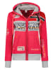 Geographical Norway Sweatvest "Flyer" roze