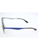 Ray Ban Okulary przeciwsłoneczne unisex w kolorze niebiesko-srebrnym
