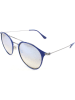 Ray Ban Uisex-Sonnenbrille in Dunkelblau/ Silber