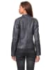 7eleven Lederjacke "Rostock" in Grau