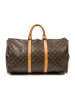 Louis Vuitton Weekendtas "Keepall" bruin - (B)50 x (H)26 x (D)22 cm