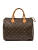Louis Vuitton Henkeltasche "Speedy 30" in Braun - (B)30 x (H)21 x (T)17 cm