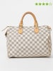 Louis Vuitton Handtas "Speedy 30" grijs/crème - (B)30 x (H)21 x (D)18 cm