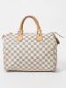 Louis Vuitton Henkeltasche "Speedy 30" in Grau/ Creme - (B)30 x (H)21 x (T)18 cm