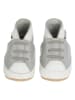 Lait et Miel Leder-Krabbelschuhe "Sneakers" in Grau