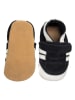 Lait et Miel Leder-Krabbelschuhe "Sneakers" in Dunkelblau