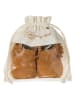 Lait et Miel Leder-Mokassins in Cognac