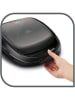 Tefal 2in1-Waffeleisen "Snack Time" in Schwarz