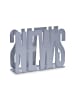 Zeller Gazetownik w kolorze szarym - (S)42 x (W)31,5 x (G)11,5 cm