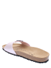 BACKSUN Pantoletten "Paris" in Rosa