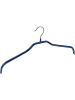 Wenko 4er-Set: Kleiderbügel in Blau - (B)42 x (H)19 x (T)1 cm