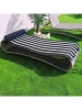Le Comptoir de la Plage Strandmat "Bahia" donkerblauw/wit - (L)180 x (B)60 cm