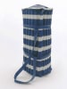 Le Comptoir de la Plage Strandmat "Bahia" donkerblauw/wit - (L)180 x (B)60 cm
