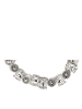 Otazu Verzilverde armband met Swarovski kristallen