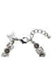 Otazu Versilb. Armkette mit Swarovski Kristallen