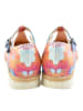 Goby Leder-Ballerinas in Bunt