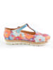 Goby Leder-Ballerinas in Bunt
