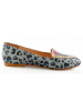 Goby Instappers blauw/beige