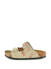 Calceo Pantoletten in Beige/ Rosa