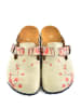 Calceo Clogs beige/roze