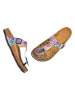 Calceo Teenslippers wit/meerkleurig
