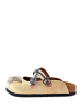 Calceo Clogs beige/meerkleurig