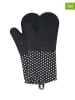 Wenko 2er-Set: Topfhandschuhe in Schwarz - (L)37,5 x (B)18,5 cm